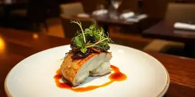 美食の一皿