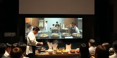 料理デモンストレーション
